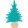 Елки в горшке